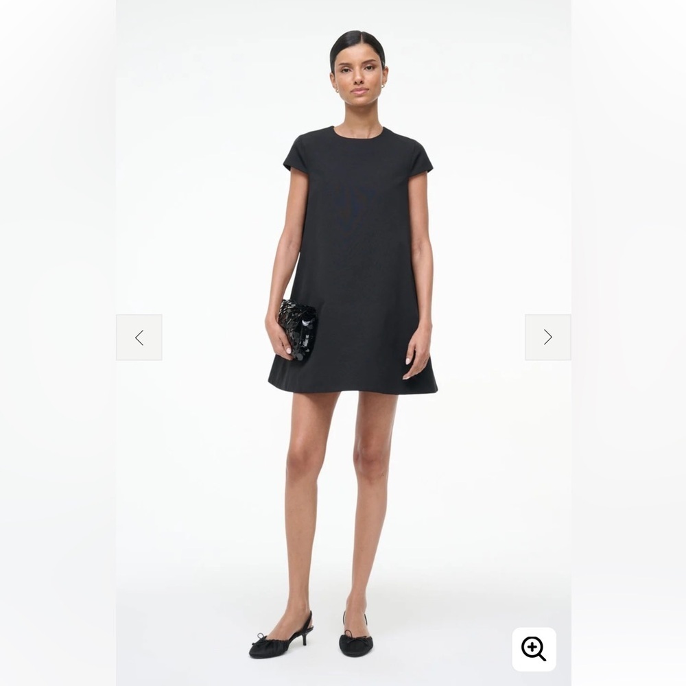 She + Sky Classic Black Mini Dress